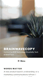 Mobile Screenshot of brainwavecopy.com